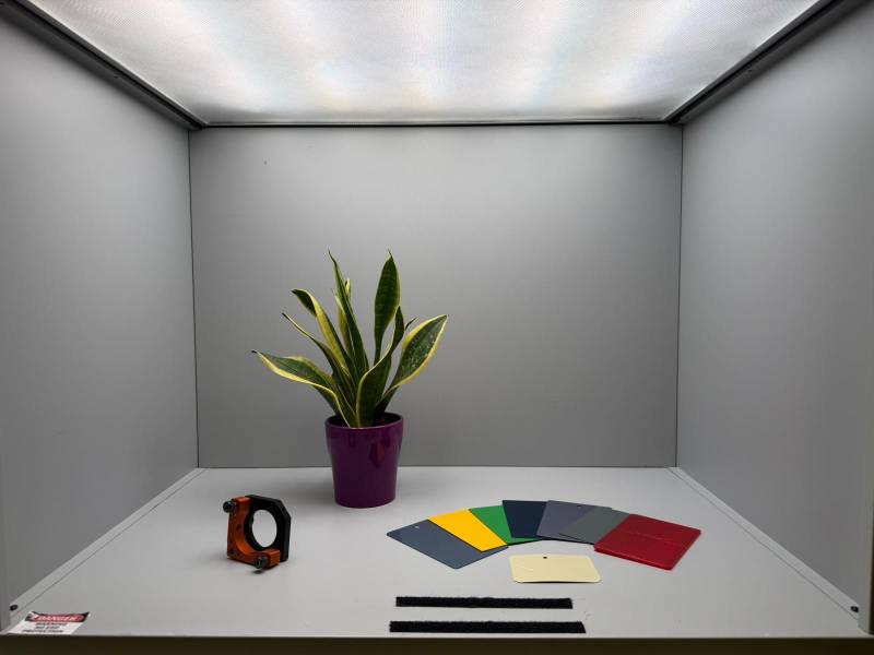 retrofit de cabine de lumiere en LED multispectrale