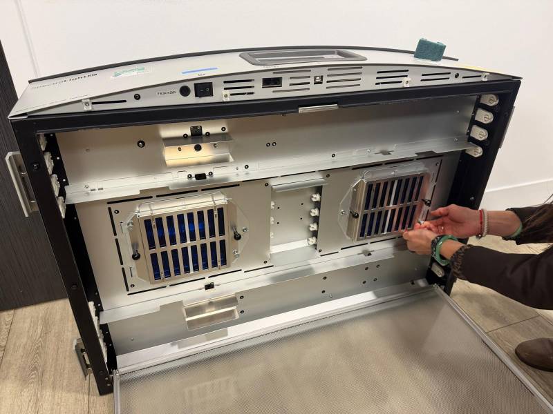 retrofit de cabine de lumiere en LED multispectrale