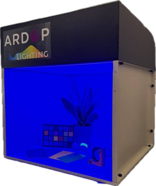 Validation de la couleur de vos pièces avec les cabines de lumière led ARDOP LIGHTING