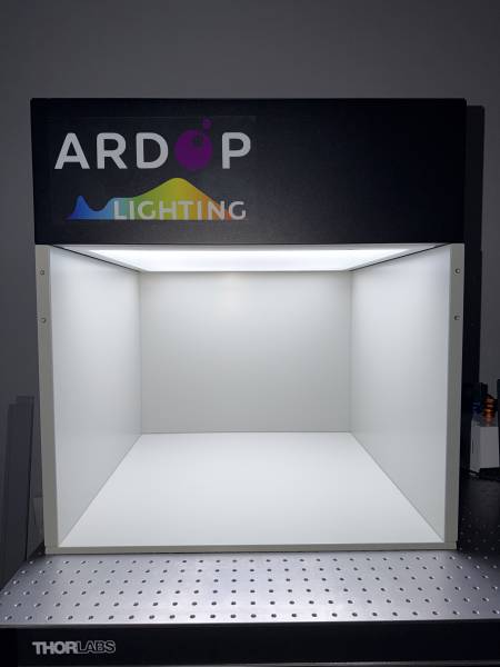 cabine de lumiere pour le luxe en D65