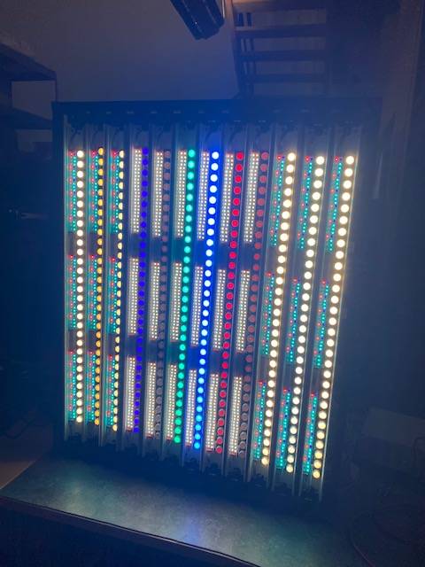 Source d'éclairage à LED multispectrale 