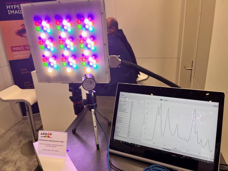 Projecteur à LED sur-mesure destiné à l'imagerie multispectrale et hyperspectrale