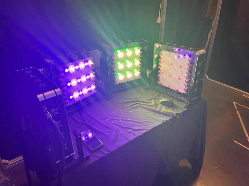 Projecteurs à LEDs multispectrales destinées à l'imagerie multispectrale et hyperspectrale