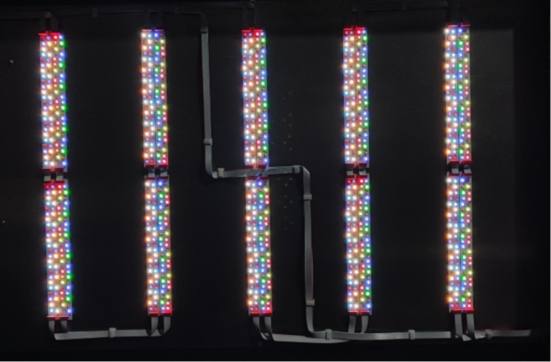retrofit de cabine de lumiere en LED multispectrale